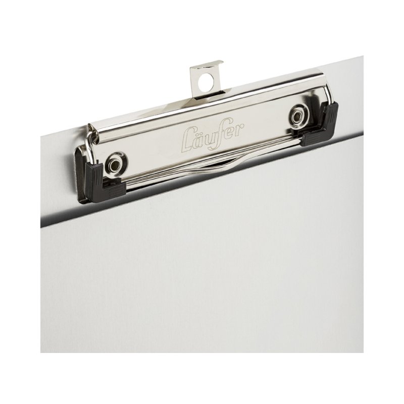 Läufer klembord A4, aluminium, zijdelings openend